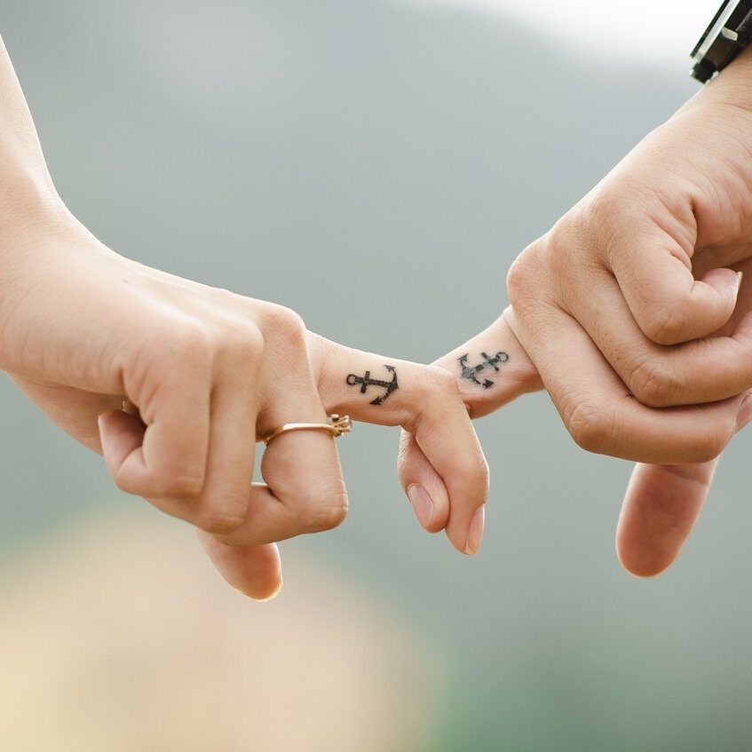 hands, love, couple